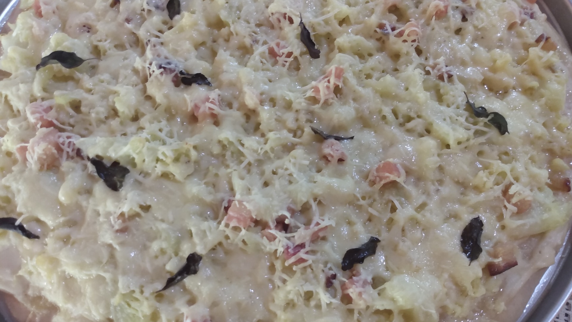 Pizza de Couve Flor